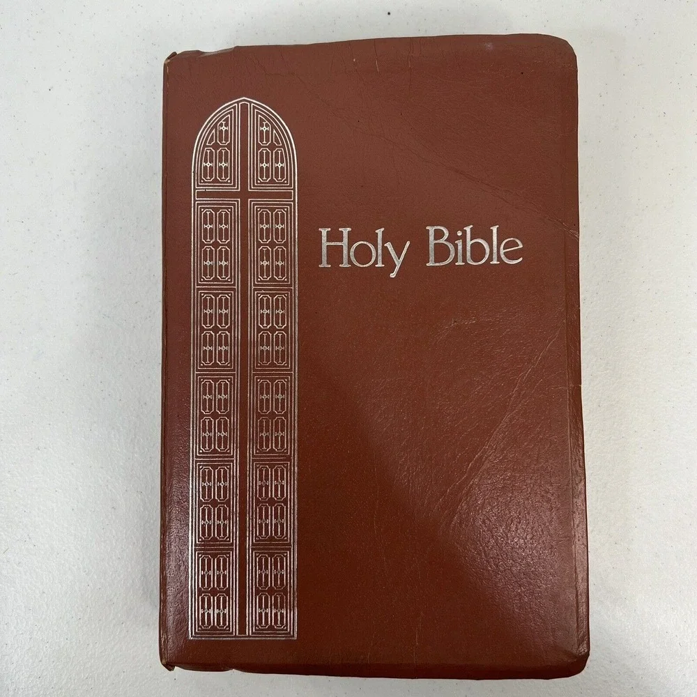 Regency KJV Holy Bible Giant Print Red Letter Reference Blunt Family Records